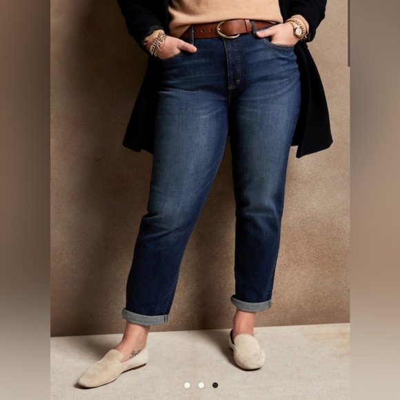 BANANA REPUBLIC  Crop Skinny Fit Jeans Size 31/ 12P - Picture 3 of 11